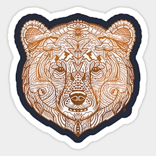 Grizzly Bear Story Sticker